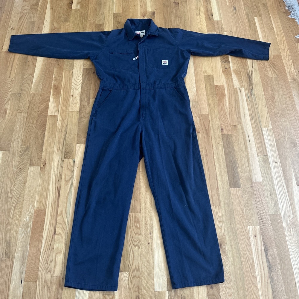 Vintage Work King Coveralls Size Large.‎   Perfect Condition